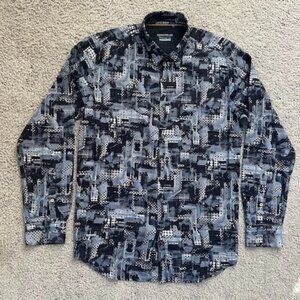 Rockstar Jeans Limited Edition Button Down Shirt - Sz. L - New With Tags Cond.